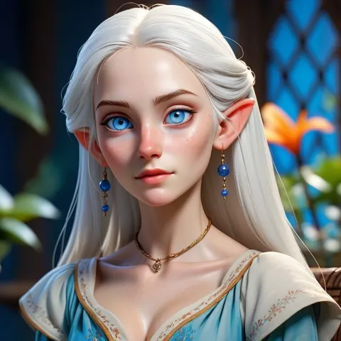 High Elf Noble Woman