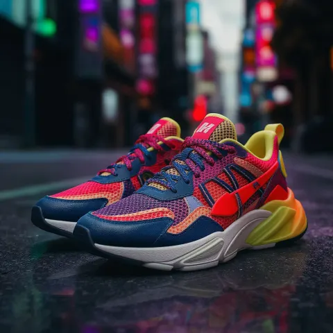 Stylish Sneakers Urban Shot