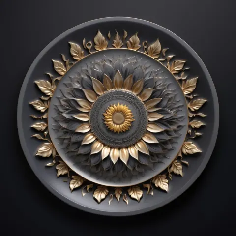 Ornate Decorative Plate