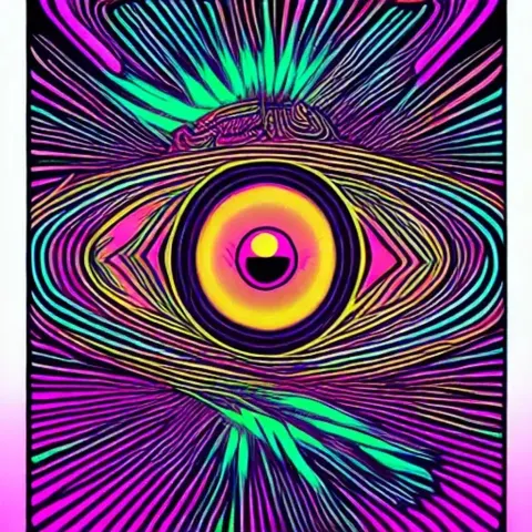 Psychedelic Black Hole