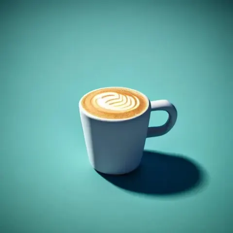 Tiny Isometric Coffee Cup