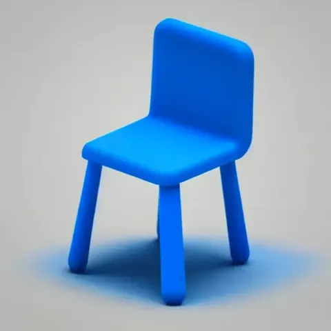 Tiny Isometric Chair