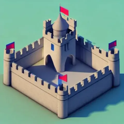 Tiny Isometric Castle