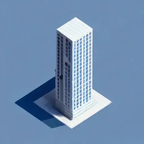 Tiny Isometric Skyscraper