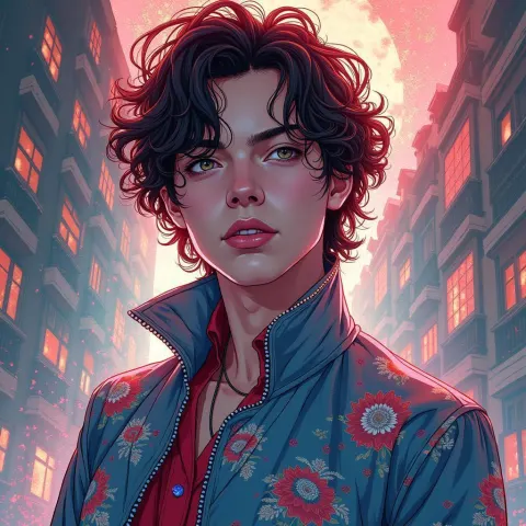 Harry Styles Shines on a Manga Cover