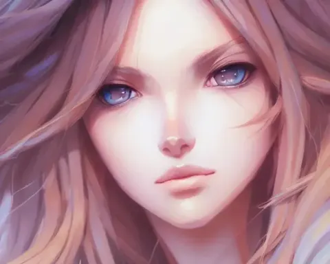 Fox Girl Anime Portrait