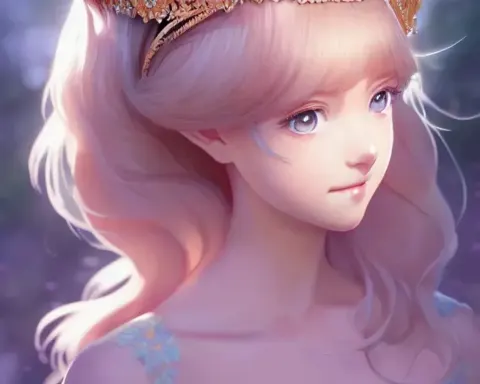 Princess Wearing A Crown