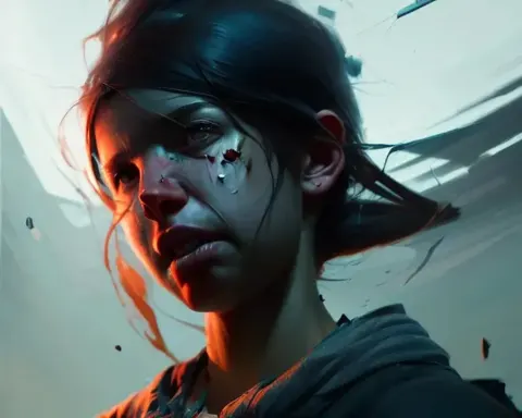 Girl Channeling Destructive Anger