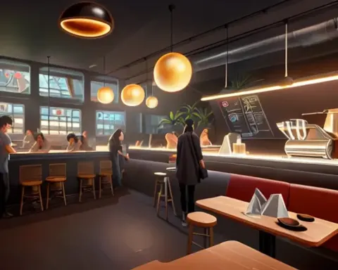Low Poly Modern Coffee Shop