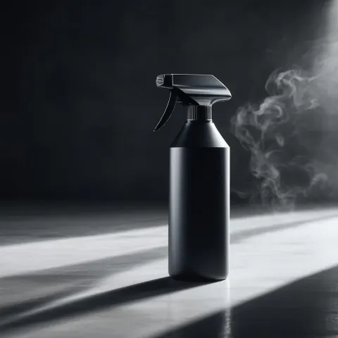 Minimalist Stop Motion Detailing Spray Bottle