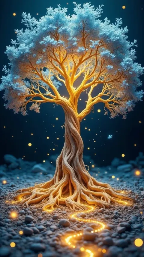Glowing Fantastical Tree