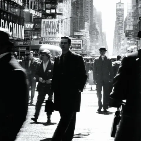 He Who Prohibits Amid Psychedelic Sixties Streets