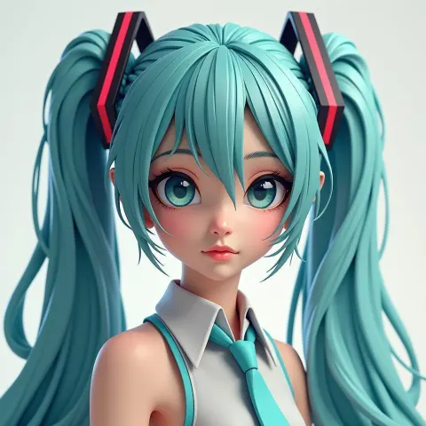 Disney Style Hatsune Miku in Octane Gloss
