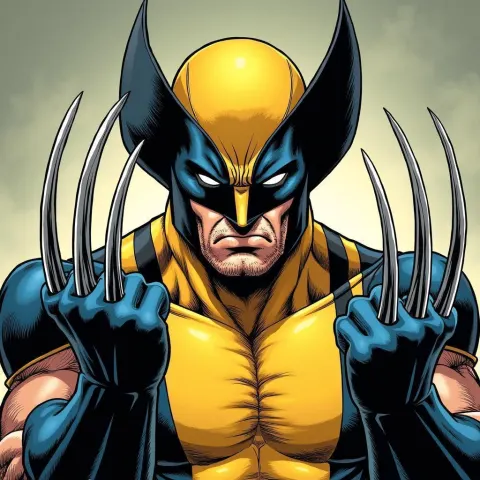 Boris Johnson as Wolverine in Manga
