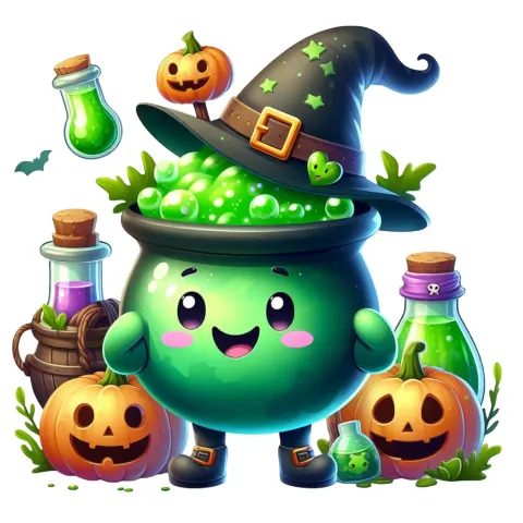 SVG: Halloween Pot