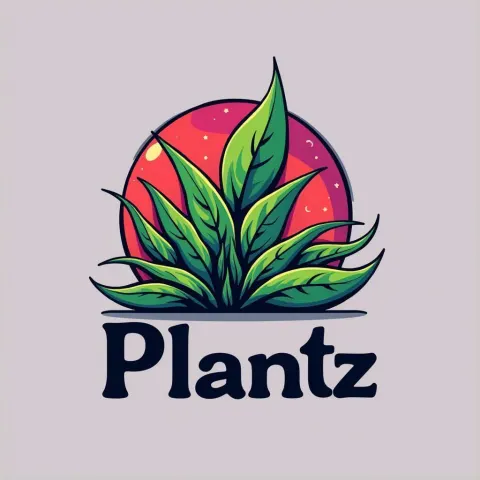 Sleek Anime Logo Design For Plantz