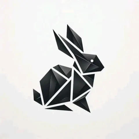 SVG: Geometric bunny