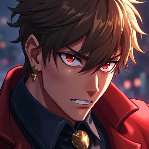 Captain Man In Victorian Anime Fantasy