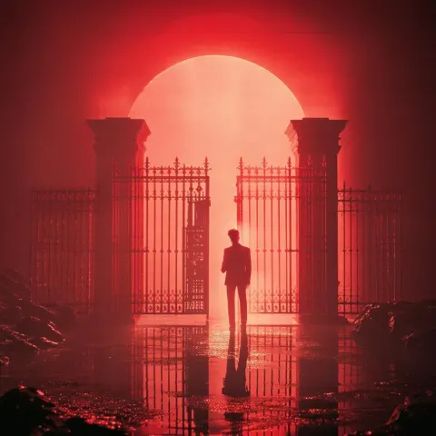 David Bowie At The Twin Peaks Gates