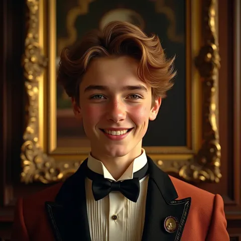 Baroque Portrait Of Teenage Archie Andrews