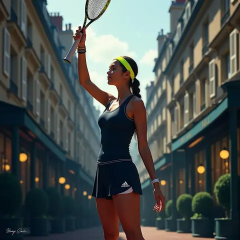 Tennis Champion Poised At Paris Masters