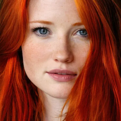Amy Pond Close Up on Ektar Film