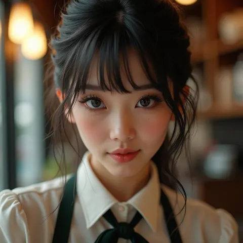 Friendly Barista at a Fantasy Tokyo Starbucks