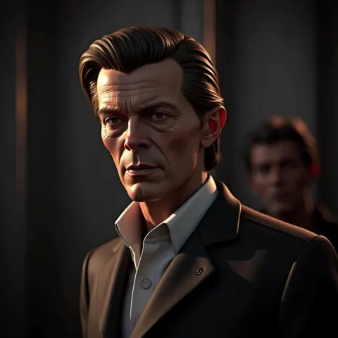 David Bowie at the Twin Peaks Gates