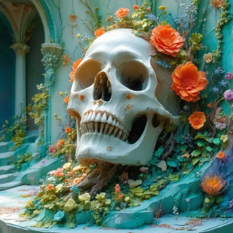 Blissful Death in Melancholic Clay Stop Motion