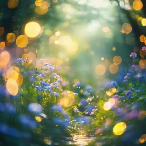 Miyazaki Style Bokeh Magic in Everyday Moments