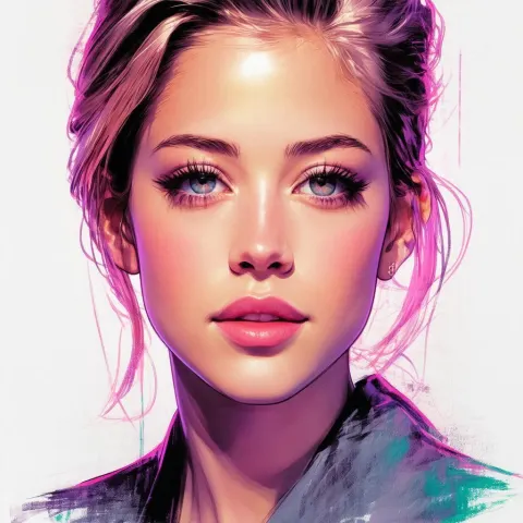 Lili Reinhart in Iconic Manga Chiaroscuro
