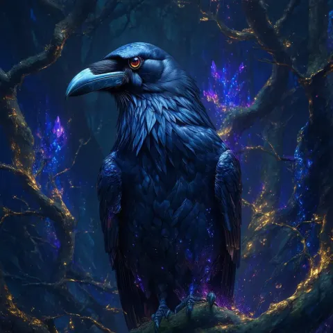 Ethereal Giant Raven of the Poisoned Forest