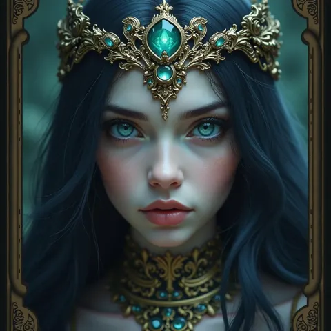 Ellie in Ornate Mystical Fantasy Cover Art