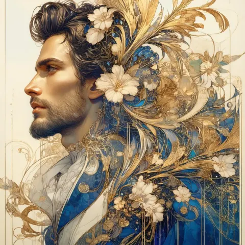 Hatjiid in Intricate Matte Digital Elegance