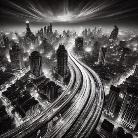 Cityscape Night Photography Long Exposure