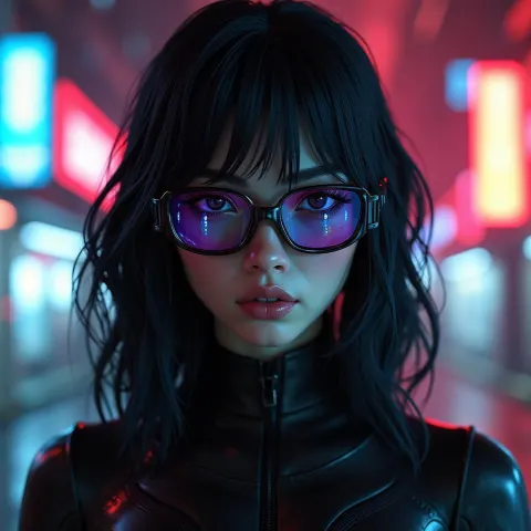 Molly Millions in Tech Noir 3D