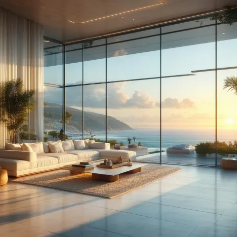 Sunlit Studio Space With Sweeping Ocean Views