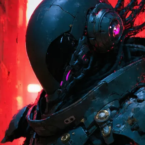 Armored Nyarlathotep as an Overwatch Champion