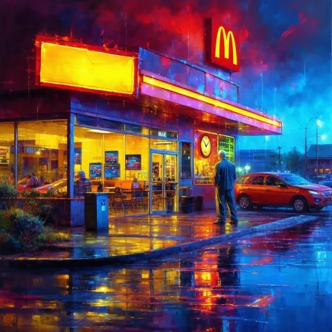 Walter White Melting Time at McDonald's