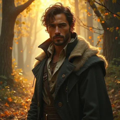 Enchanted Golden Hour Portrait of Kaz Brekker