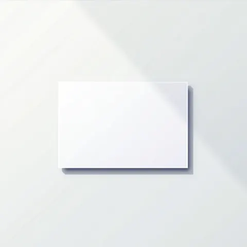 Minimalist Business Card in Anime Color