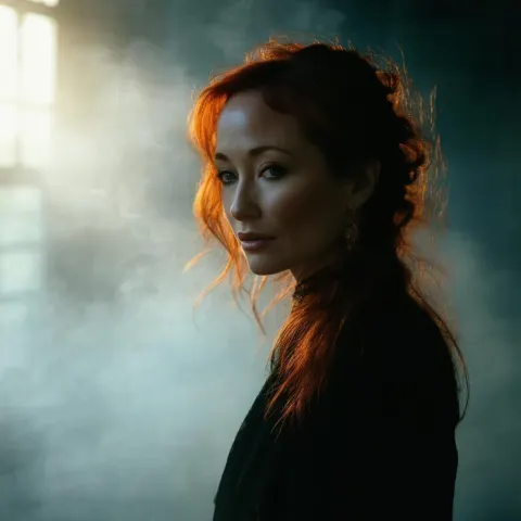 Tori Amos in Moody Chiaroscuro Portrait