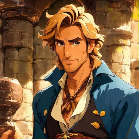 Guybrush Threepwood in Ghibli Charm