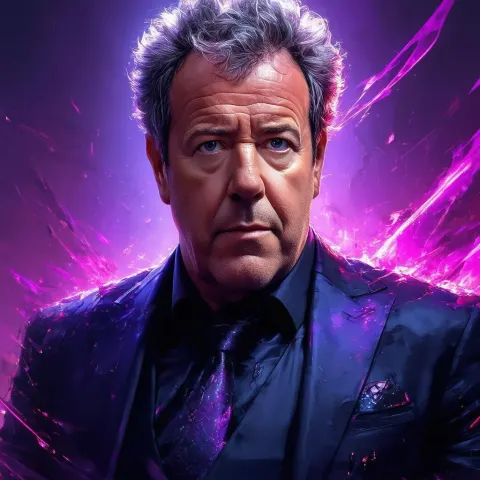 Muscular Fantasy Jeremy Clarkson in 3D