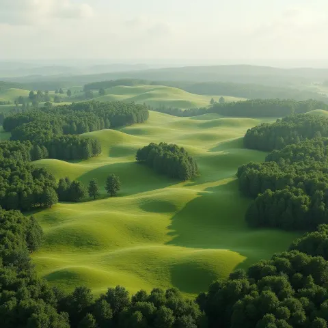 Rolling PEI Pastures in Detailed 3D