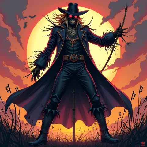 Willem Dafoe as a Powerful Scarecrow