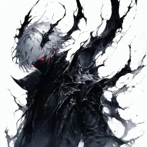 Shadow Fiend in Tokyo Ghoul Ink