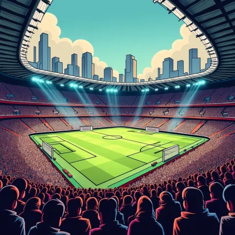 Future Fulham Stadium in Iconic Manga