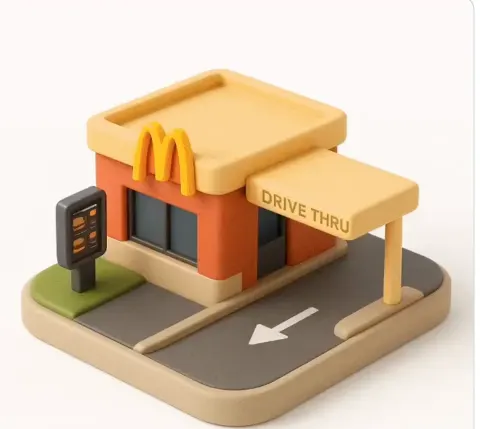 Airbnb Style 3D Isometric Icon Design