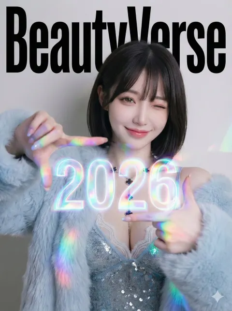 BeautyVerse Editorial - Chest-Level Holographic Viewfinder (Large 2026) & Winking Smile